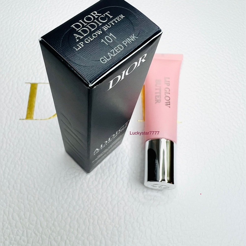 🌸New Dior Addict Lip Glow Butter #101 “Glazed Pink" 🌸 - Picture 9 of 10